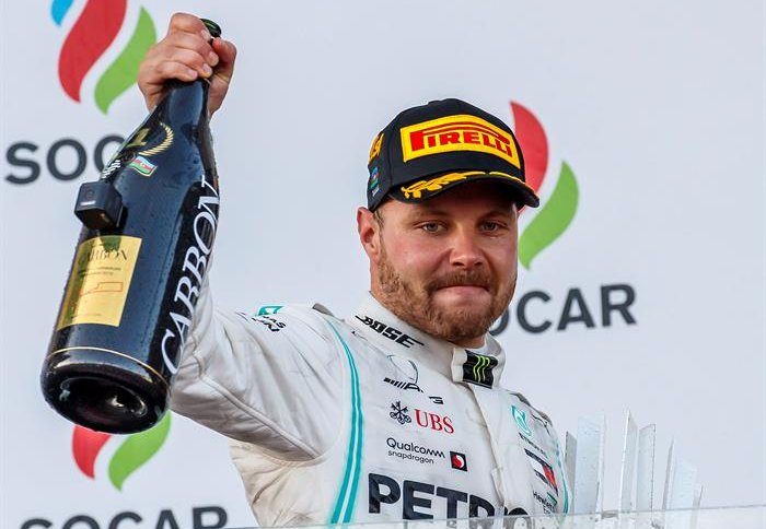 Valtteri Bottas y la victoria en el GP de Azerbaiyán: “Todo estuvo bajo control”