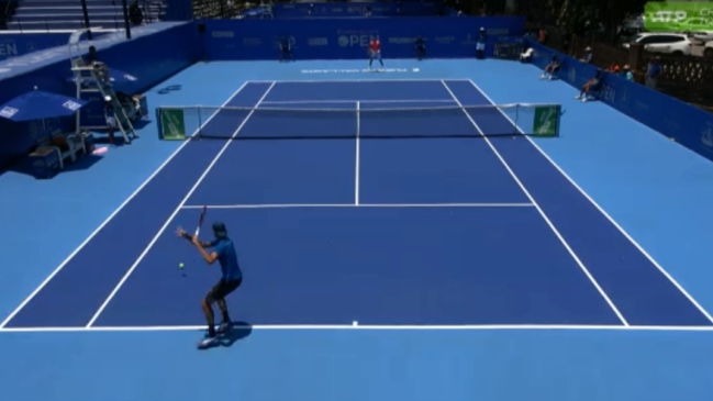 Alejandro Tabilo logró notable victoria en primera ronda del Challenger de Puerto Vallarta