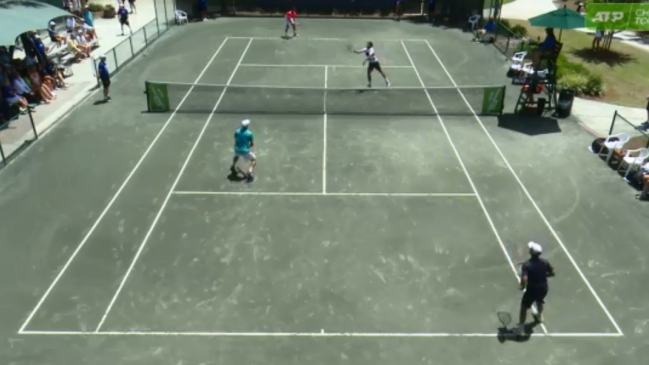 Tomás Barrios perdió en el cuadro de dobles en el Challenger de Savannah
