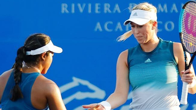 Alexa Guarachi y Sabrina Santamaria cayeron en semifinales del dobles de Rabat