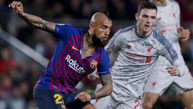 FC Barcelona destacó al “guerrero” Arturo Vidal