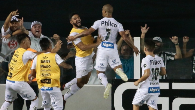 Santos de Jorge Sampaoli derribó a Fluminense y es uno de los líderes del Brasileirao