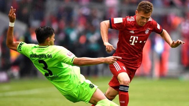 Bayern Munich doblegó a Hannover de Miiko Albornoz y lo dejó al borde del descenso