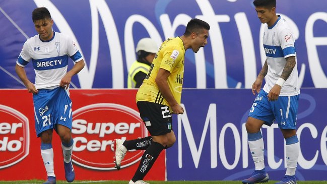 David Salazar marcó su primer gol profesional en el arco de Universidad Católica