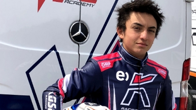 Joven chileno de 14 años se unirá a la Academia de Pilotos de Ferrari
