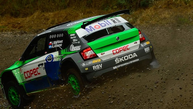 Jorge Martínez fue el mejor piloto RC2 en el Shakedown del Rally de Chile