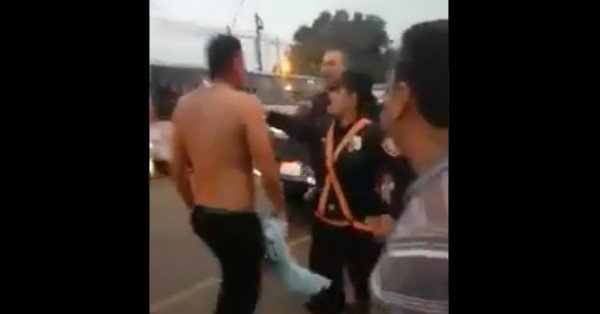 José Luis Chilavert protagonizó fuerte altercado con chofer de micro