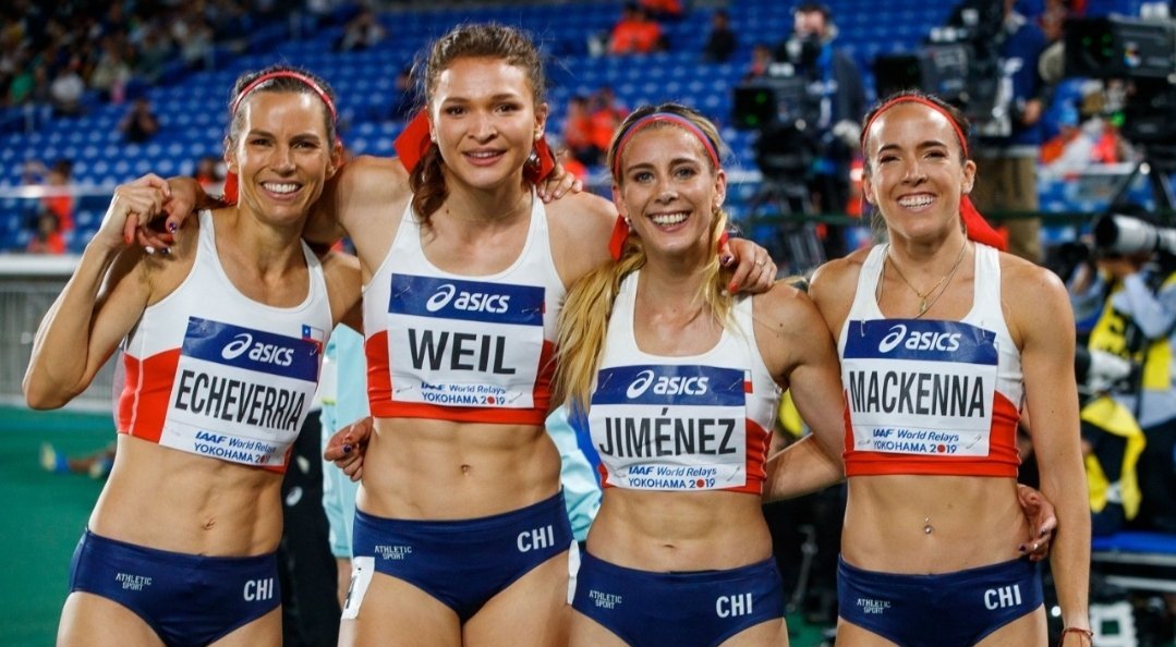 Team Chile de 4×400 logró nuevo récord y pasó a la Final B en el Mundial de Relevos en Yokohama