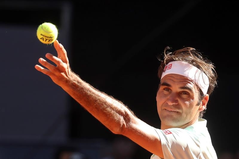 Roger Federer confirmó que competirá en el Masters de Roma