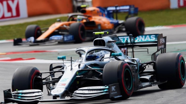 La grilla de salida del Gran Premio de España de la Fórmula 1