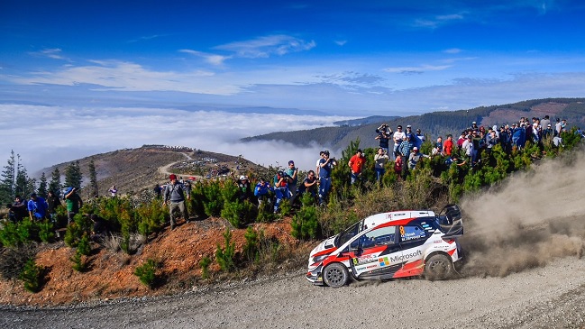 Ott Tänak mantuvo su liderato tras la exigente jornada sabatina del Rally de Chile