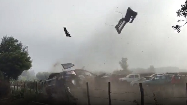 El desafortunado vuelco de Alberto Heller en la etapa 14 del Rally de Chile