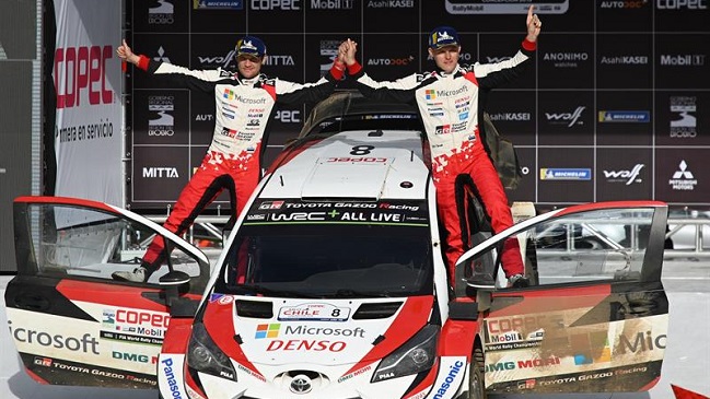 Ott Tänak tras victoria en Chile: Ya tengo la experiencia y el próximo año podré presionar más