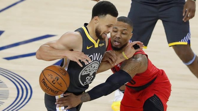 Golden State Warriors superó a Portland Trail Blazers y estiró su ventaja en las finales del Oeste