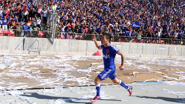 El último Superclásico que la U ganó en el Nacional tuvo un golazo de Charles Aránguiz