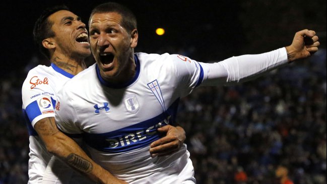 Luciano Aued fue letal dentro del área menor y volvió a poner en ventaja a Universidad Católica