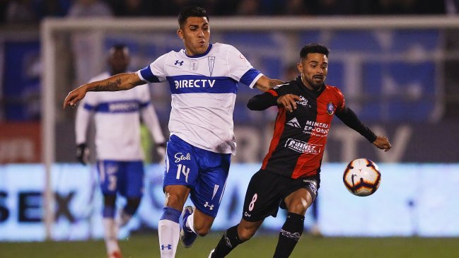 La tremenda definición de César Pinares que vulneró el arco de Deportes Antofagasta