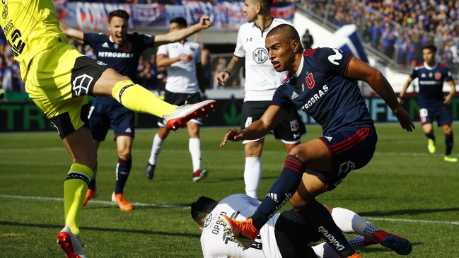 La U de Arias despertó ante Colo Colo y cosechó un empate en un intenso Superclásico