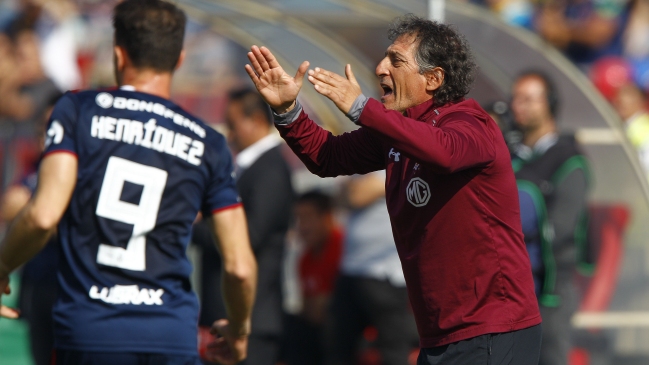 Salas, disconforme con el empate: Merecimos un poco más por lo hecho en el segundo tiempo