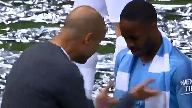 ¡Pero marcó tres goles! Guardiola retó a Raheem Sterling tras final de la FA Cup