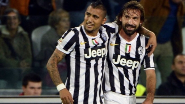 Arturo Vidal saludó a Andrea Pirlo por su cumpleaños: Auguri maestro