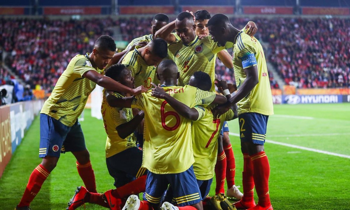 Colombia sorprendió al anfitrión Polonia en el arranque del Mundial Sub 20
