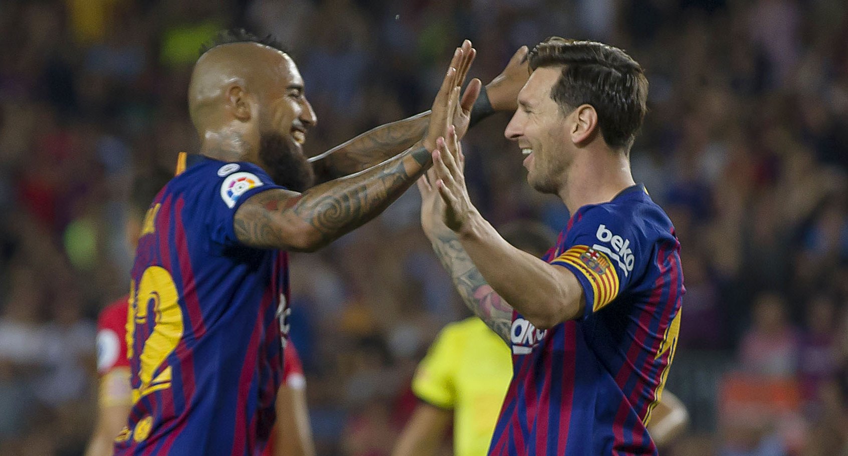 Las loas de Messi a Vidal: Tiene una actitud muy positiva con todos, es un gran jugador