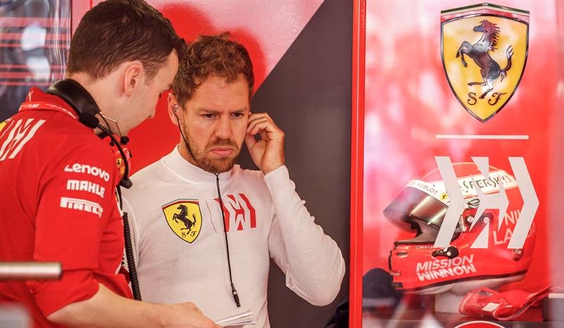 Sebastian Vettel sufrió un accidente en la tercera sesión de entrenamientos libres en Mónaco