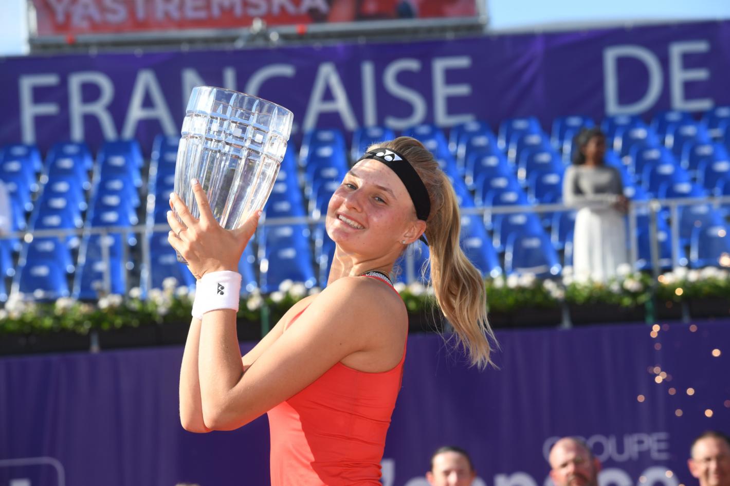 Dayana Yastremska conquistó su tercer título en el WTA de Estrasburgo