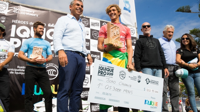 Nadia Erostarbe y Joao Chianca son los monarcas del Héroes de Mayo Iquique Pro 2019