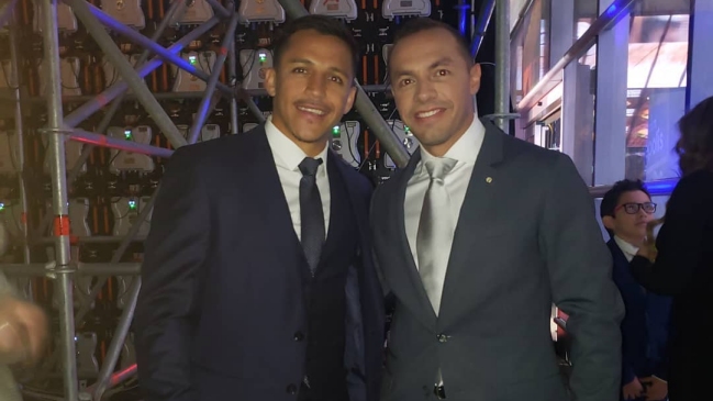 Marcelo Díaz a Alexis: Disfrutamos mucho de tu película