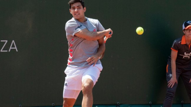 Cristian Garin dijo adiós al cuadro de dobles de Roland Garros
