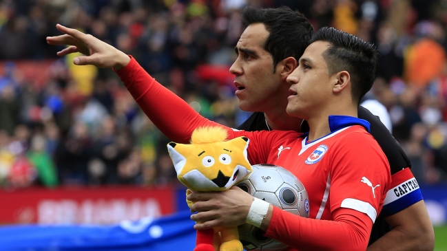 Alexis Sánchez sobre ausencia de Claudio Bravo en la Copa América: “Es un pilar importante”