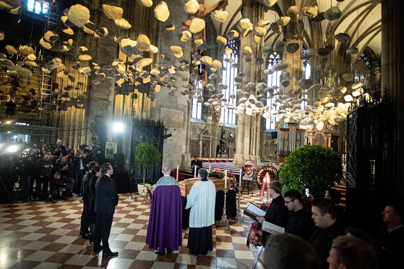 El emotivo velatorio de Nikki Lauda en su natal Austria