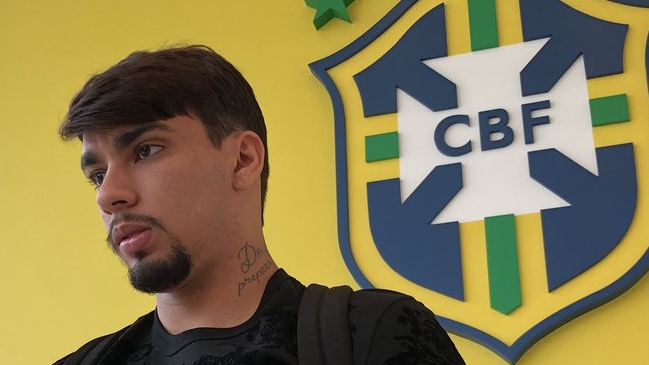 Lucas Paquetá se mostró feliz por disputar su primer torneo con Brasil