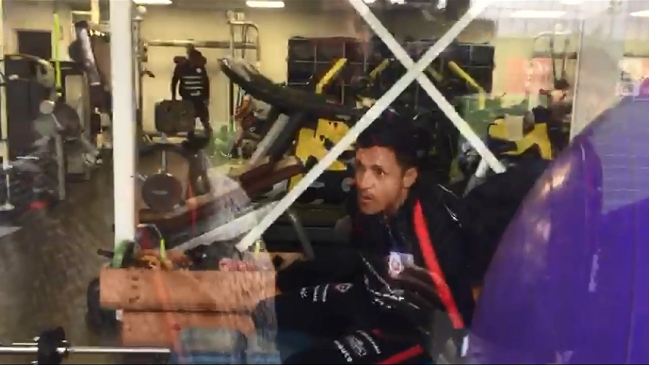 Alexis Sánchez trabajó en gimnasio durante nueva jornada de prácticas de la selección