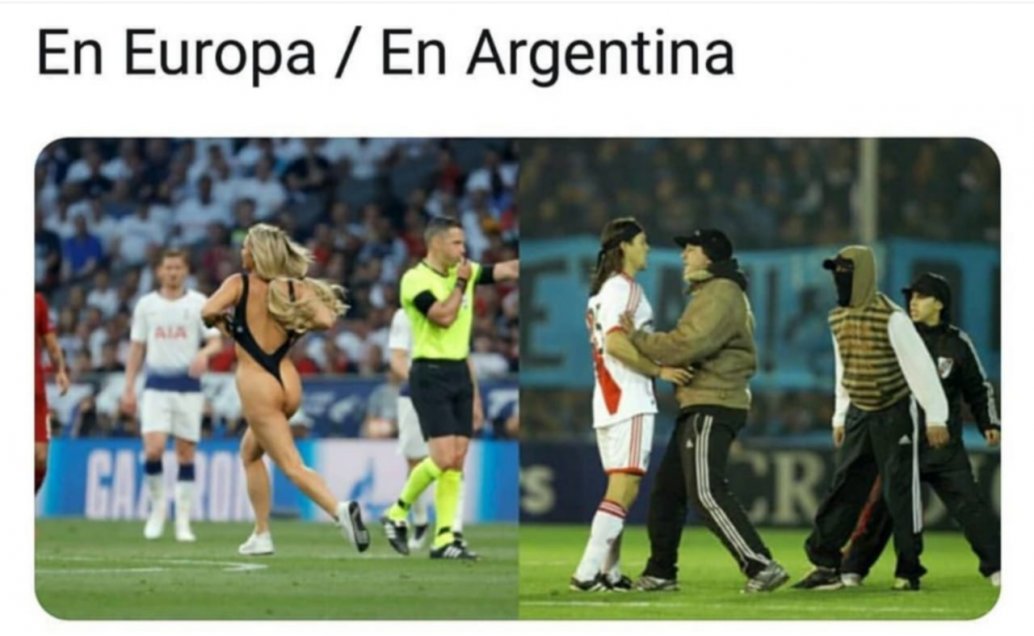 Los entretenidos memes que dejó la final de la Champions League entre Liverpool y Tottenham