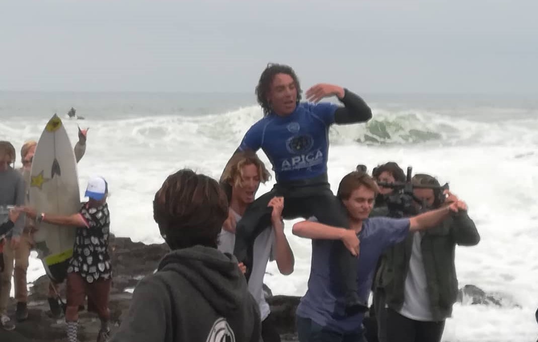 Nolan Rapoza dominó “El Gringo” y se coronó en la edición 2019 del Arica Pro Tour QS 3000