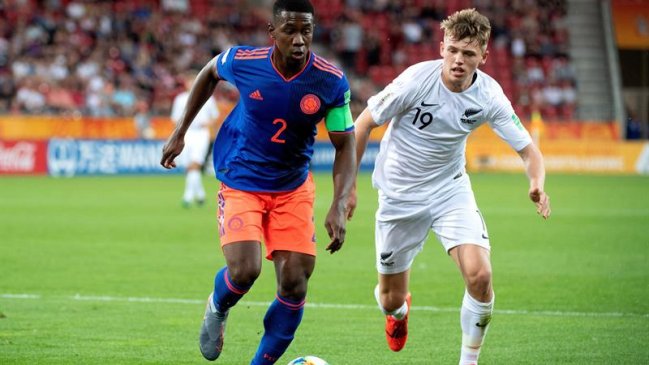 Mundial sub 20: Colombia accedió a cuartos tras vencer en penales a Nueva Zelanda