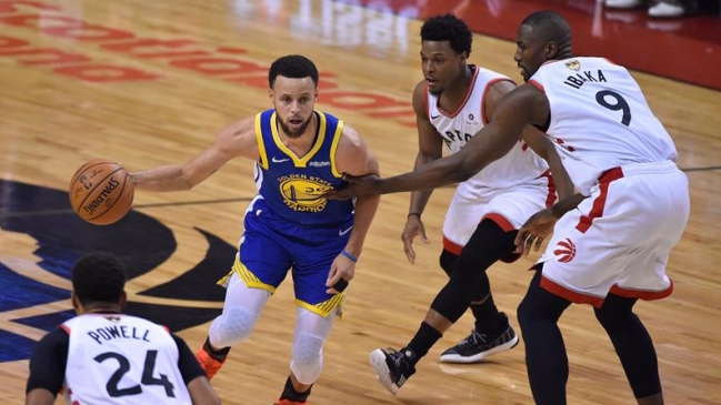 Toronto Raptors recibe a Golden State Warriors en la segunda final de la NBA