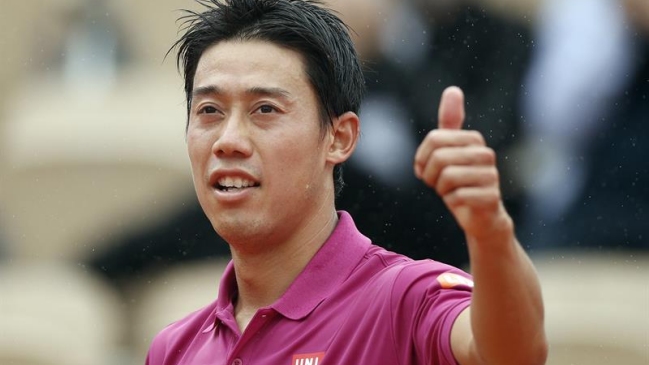 Nishikori completó la faena ante Paire y se medirá con Nadal en París