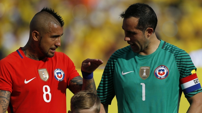 Arturo Vidal sobre Claudio Bravo y Marcelo Díaz: Ellos dos no ganaron solos la Copa América