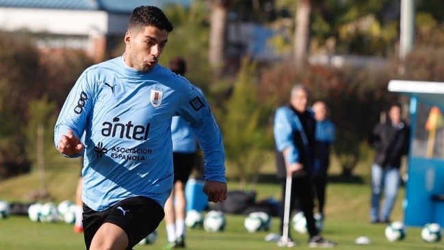 Luis Suárez se sumó a los trabajos de Uruguay para la Copa América