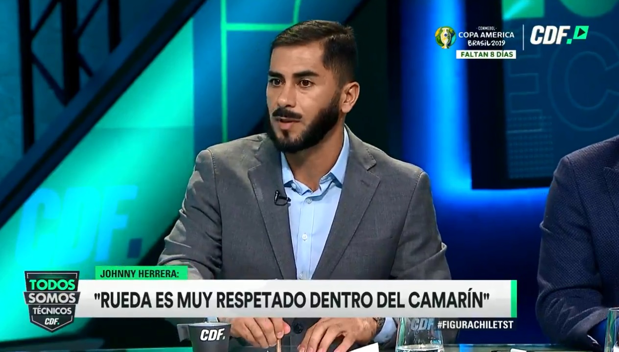 Johnny Herrera: Rueda se ha ganado el respeto del camarín de la selección chilena