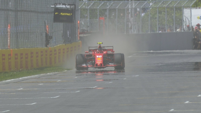 Charles Leclerc dominó el segundo entrenamiento libre de Montreal