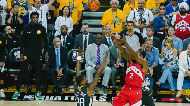 Toronto Raptors remontó a los Warriors y quedó a un paso de ganar las finales de la NBA