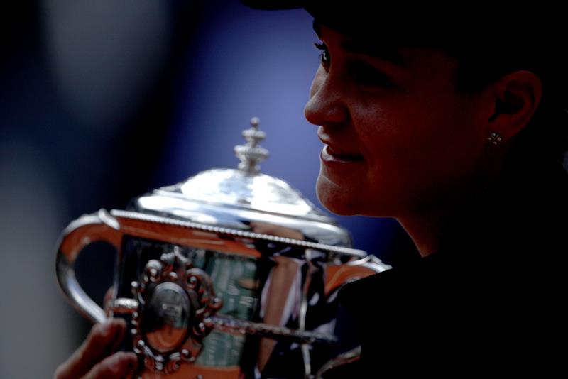 Ashleigh Barty ganó su primer Grand Slam a nivel individual tras coronarse en Roland Garros