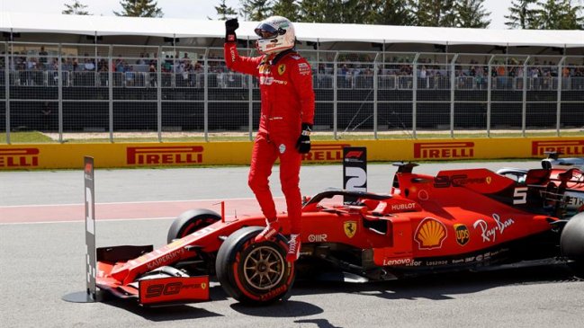 La grilla de salida del Gran Premio de Canadá en el circuito Gilles Villeneuve de Montreal