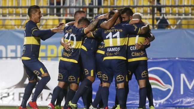 Everton venció ajustadamente a Trasandino y tomó ventaja en segunda fase de Copa Chile