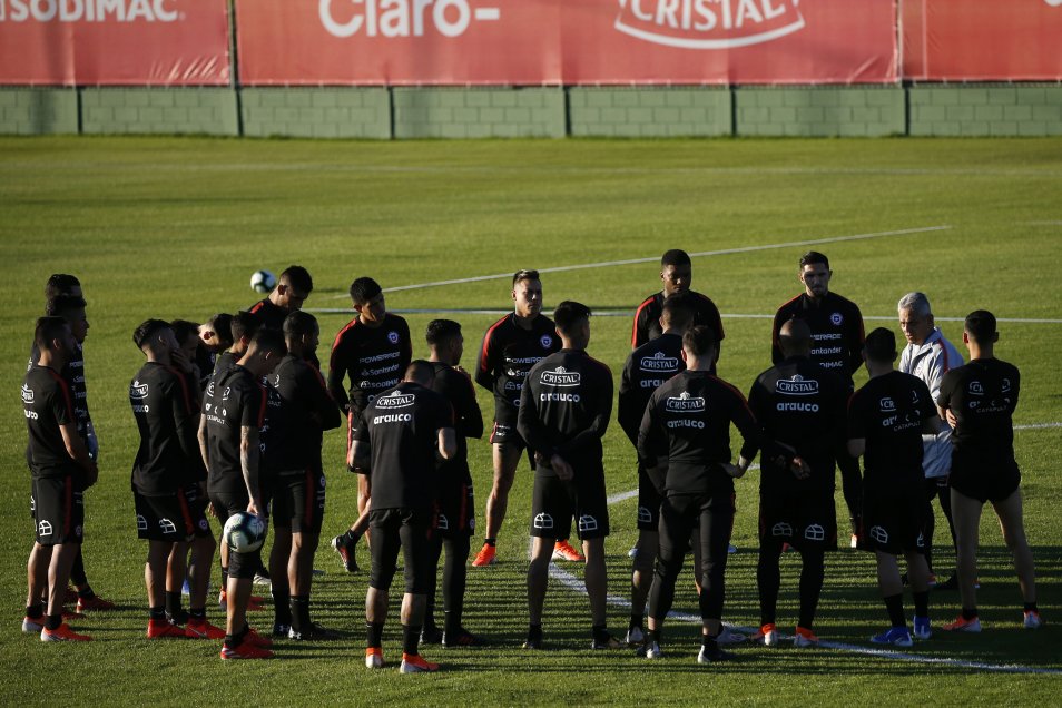 La Roja tuvo su primera práctica en Itu bajo las órdenes de Reinaldo Rueda